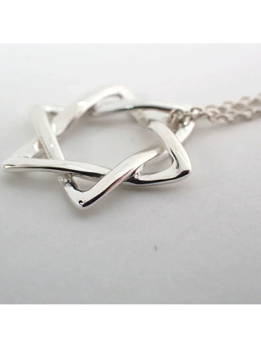 Tiffany & Co 925 Star of David Pendant